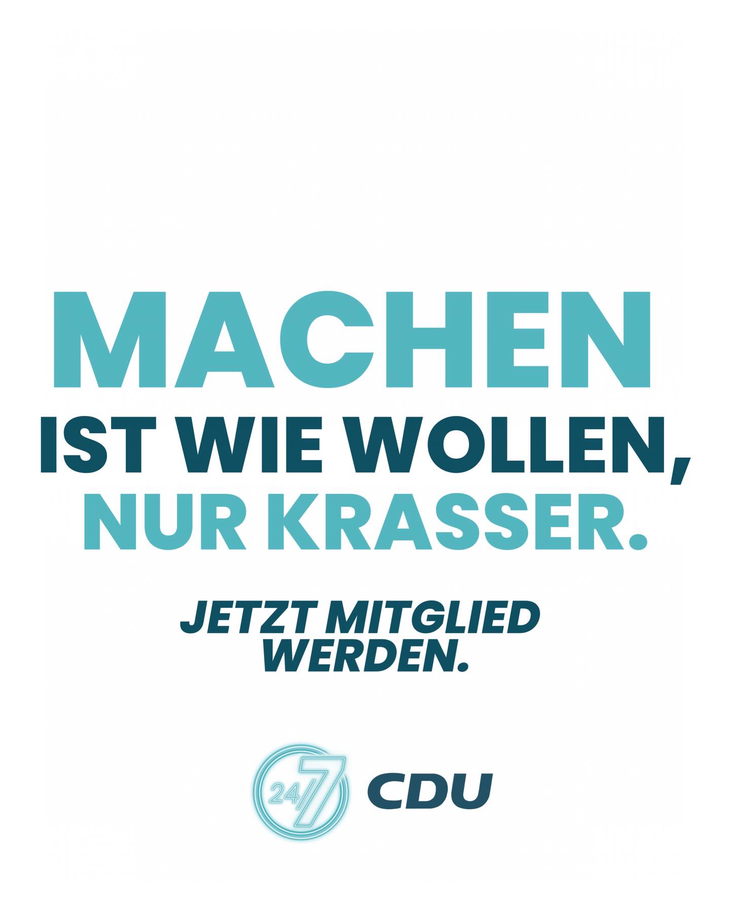 Werde Mitglied in der CDU EDERTAL :-)
N�here Informationen bei unserem Vorsitzenden Timo Hartmann.